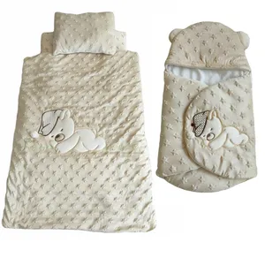 سرویس خواب 4 تکه  نوزاد مدل حبابی کد 1