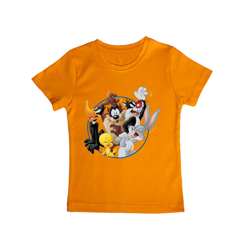تی شرت آستین کوتاه پسرانه مدل looney tunes Og023
