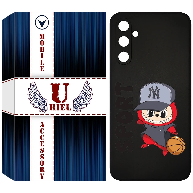 کاور یوریل مدل KSH کد 148 طرح عروسک لبوبو مناسب برای گوشی موبایل سامسونگ Galaxy A54