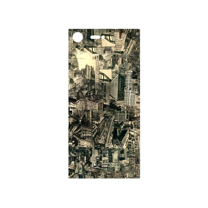 برچسب پوششی ماهوت مدل Collage of Skyscraper مناسب برای گوشی موبایل سونی Xperia XZ Premium
