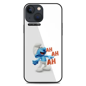 AKAM AMC-WA13M-SMURFS-5 Cover For Apple iPhone 13 Mini