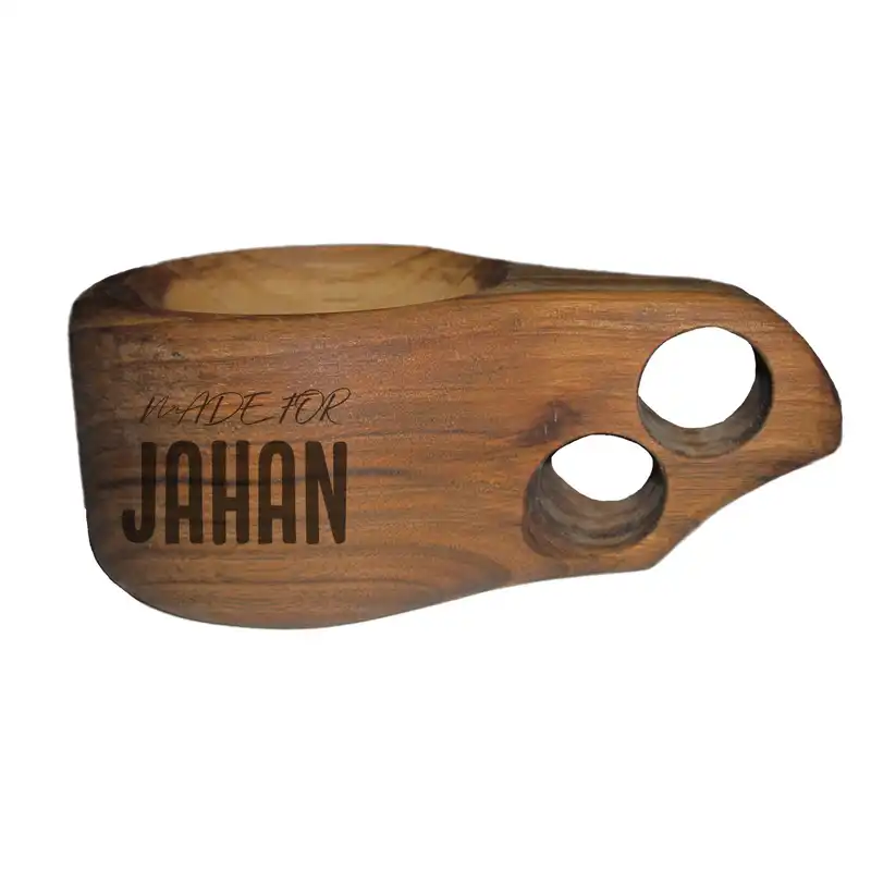 لیوان چوبی مدل جهان