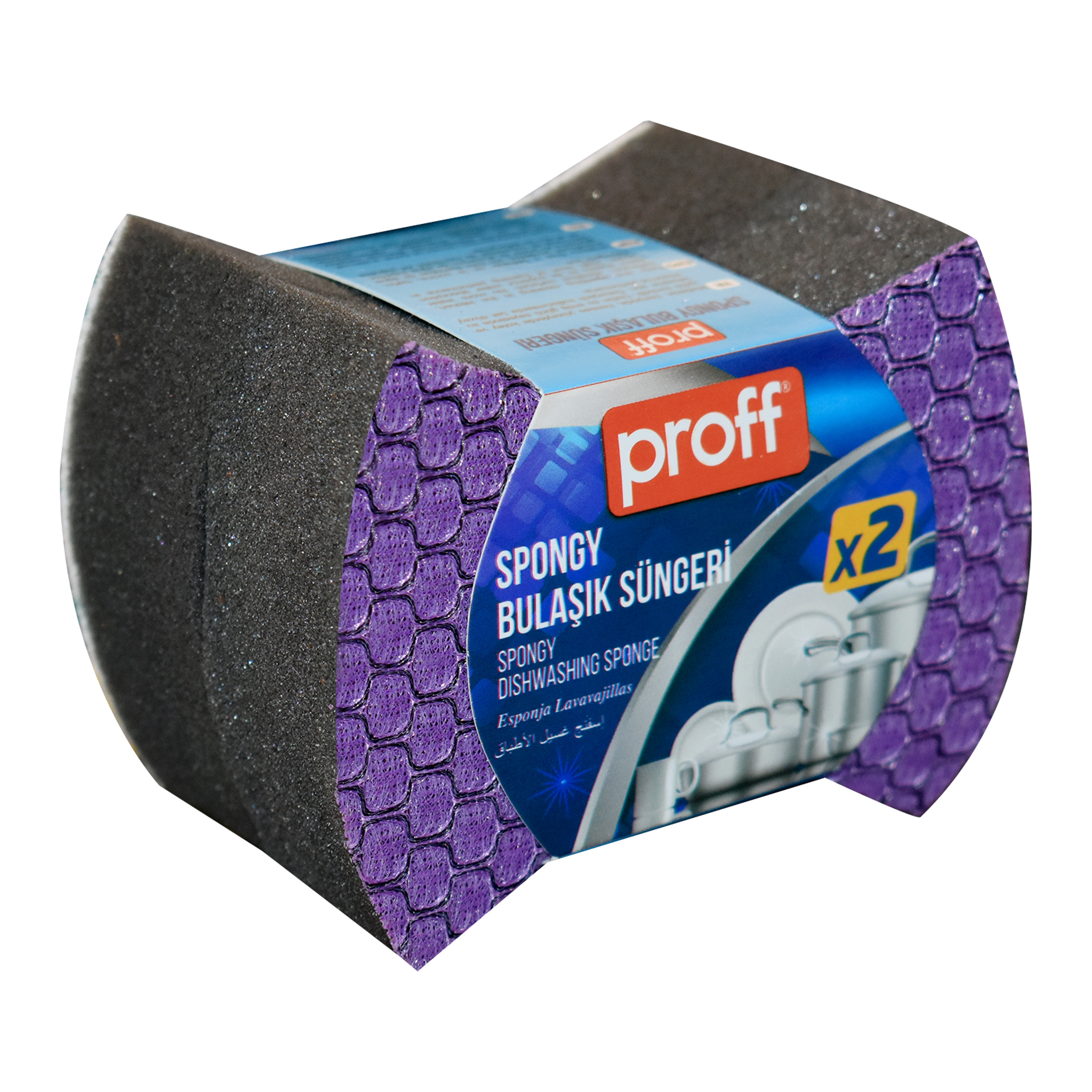 اسکاچ پروف مدل Spongy مجموعه 2 عددی اسکاچ پروف مدل Spongy مجموعه 2 عددی