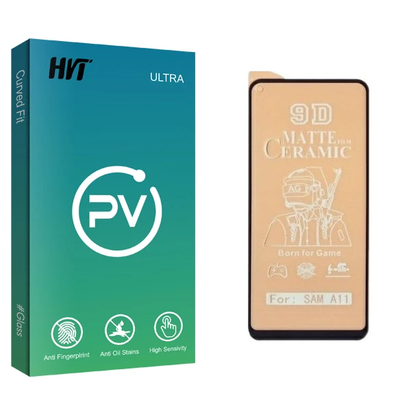 محافظ صفحه نمایش مات اچ وی تی مدل PV glass مناسب برای گوشی موبایل سامسونگ Galaxy A11