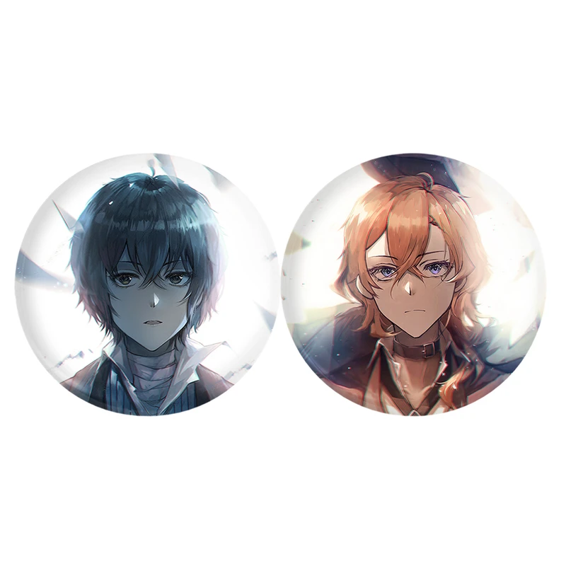 پیکسل خندالو مدل دازای و چویا انیمه سگ های ولگرد بانگو کد A172 مجموعه 2 عددی