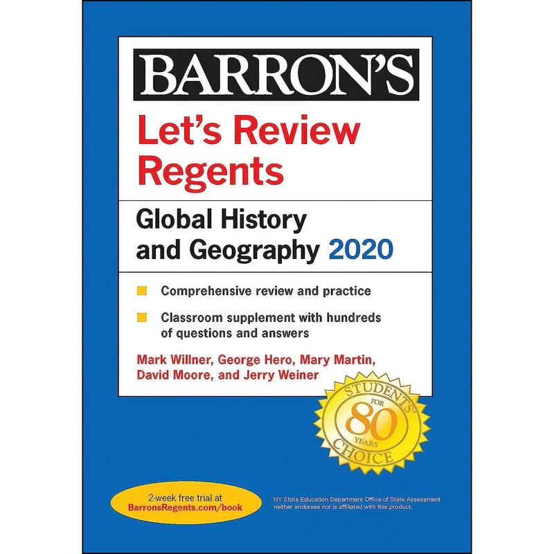 کتاب Lets Review Regents اثر جمعي از نويسندگان انتشارات Barrons Educational Services