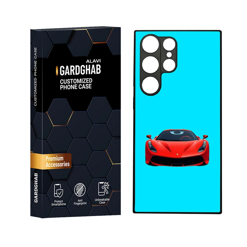 کاور گارد قاب علوی مدل دورژله ای مناسب برای گوشی موبایل سامسونگ Galaxy S23 Ultra