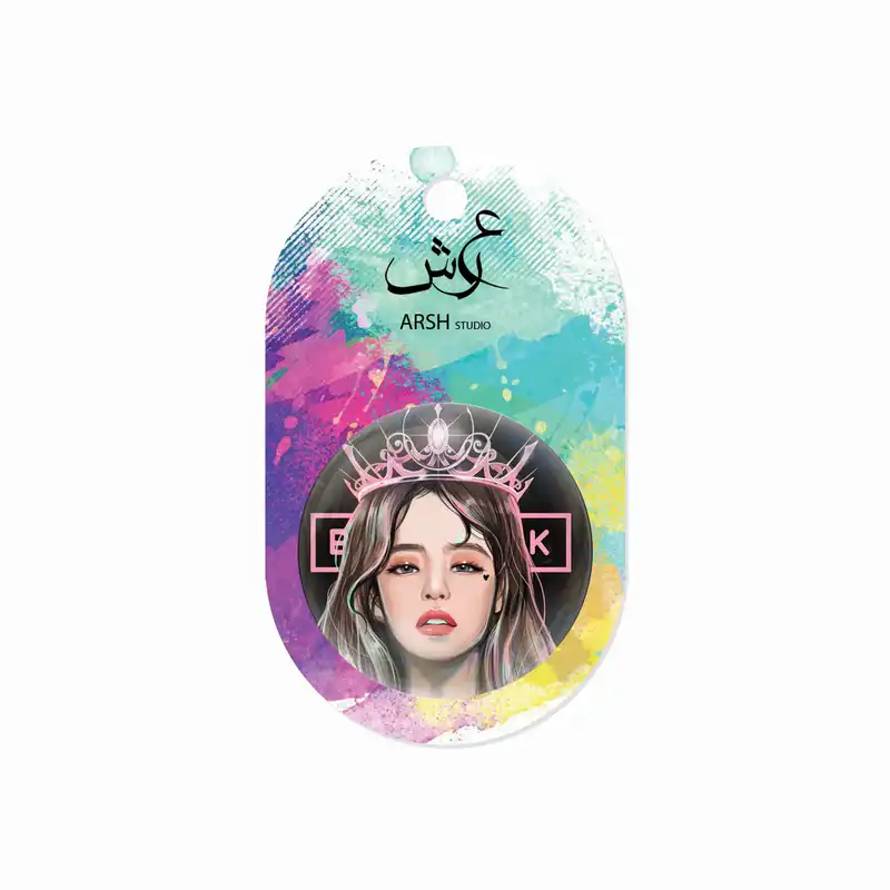 مگنت عرش طرح بلک پینک کد Asm372
