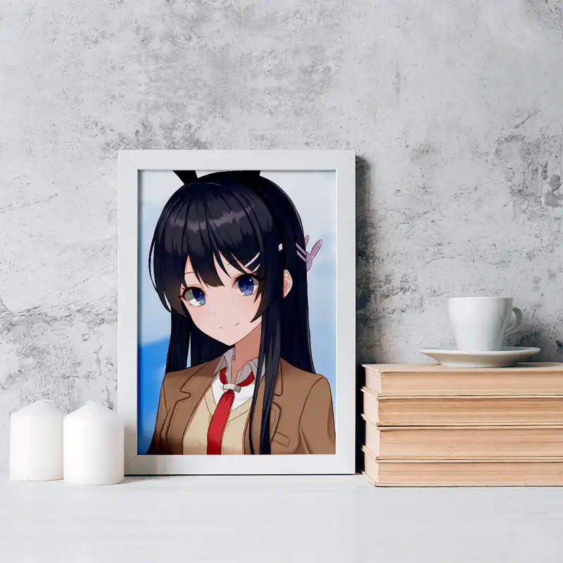 تابلو خندالو مدل مای انیمه بانی گرل سنپای کد 16422