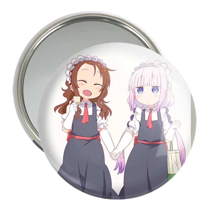 آینه جیبی خندالو مدل سایکاوا و کانا انیمه اژدهای خدمتکار کوبایاشی کد 36309