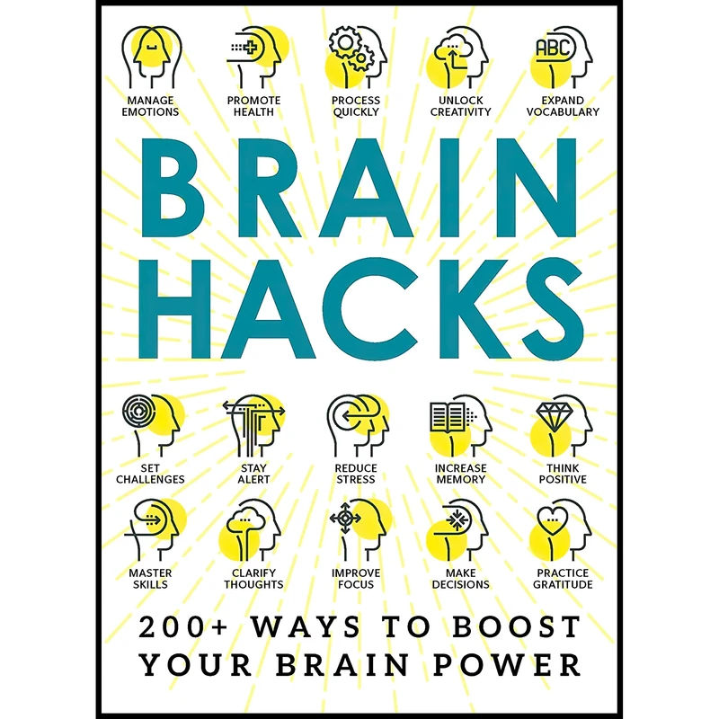 کتاب Brain Hacks اثر Adams Media انتشارات Adams Media