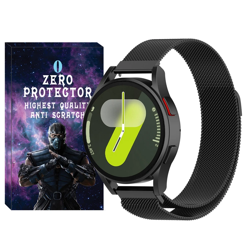 بند زیرو مدل Milanese ZR مناسب برای ساعت هوشمند سامسونگ Galaxy Watch FE