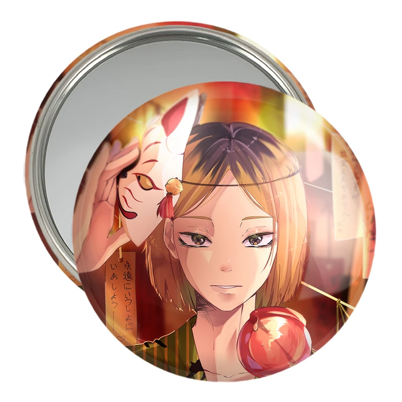 آینه جیبی خندالو مدل کوزومه کنما انیمه هایکیو Haikyu  کد 17756