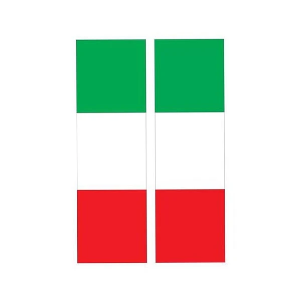 برچسب پارکابی خودرو کوکلان طرح پرچم ایران مدل ir1 بسته 2 عددی