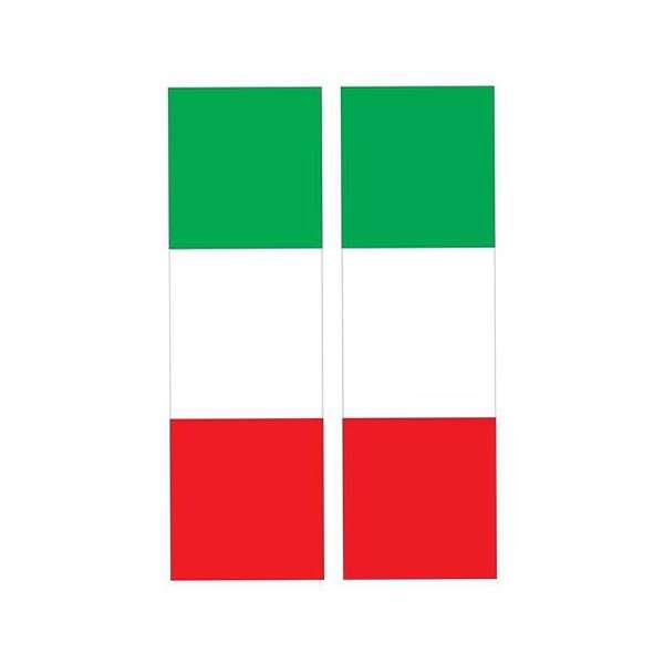 برچسب پارکابی خودرو کوکلان طرح پرچم ایران مدل ir1 بسته 2 عددی