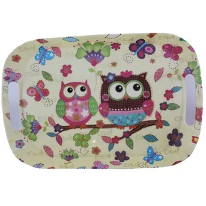 سینی آرکومین طرح جغد کد 005