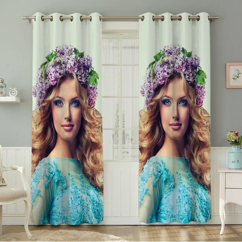 پرده نیروانا مدل مخمل کد 4463 سایز 140×280 سانتی متر