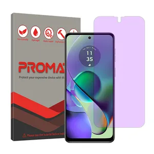 Promate Resistant model anti-purple screen protector suitable for Motorola Moto G54 mobile phone