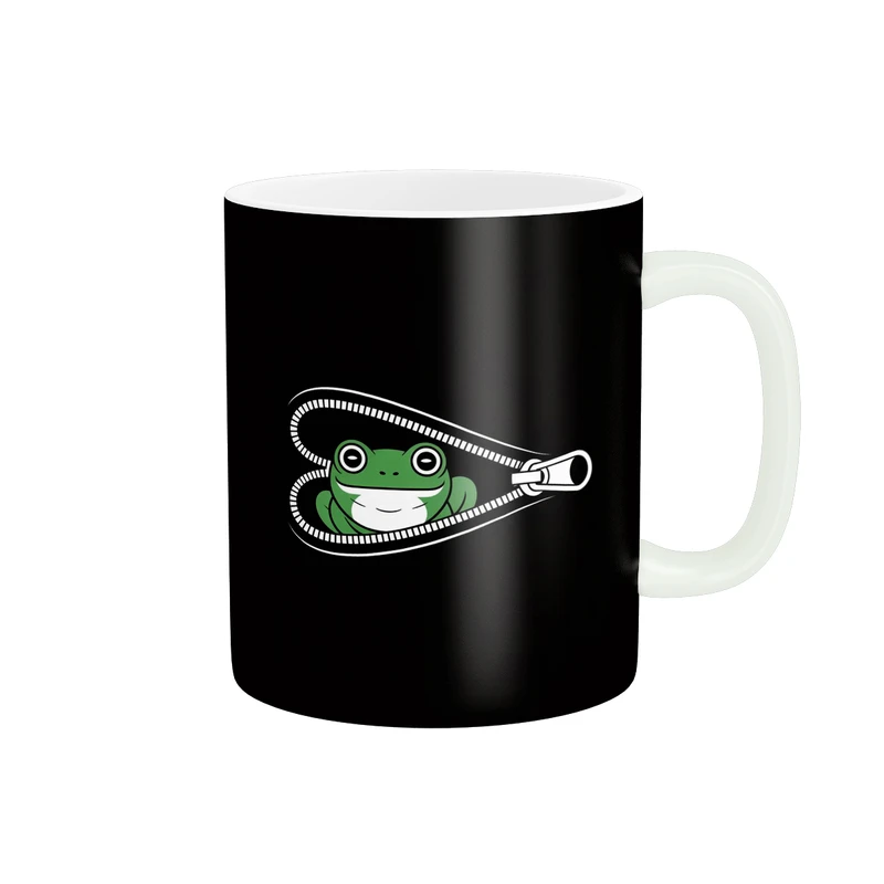 ماگ پاد آفرین مدل قورباغه پشت زیپ کد 1780