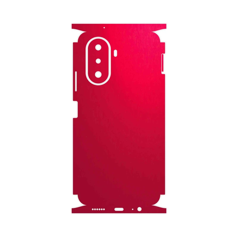 برچسب پوششی ماهوت مدل Matte-Warm-Red-FullSkin مناسب برای گوشی موبایل هوآوی Nova Y70 Plus