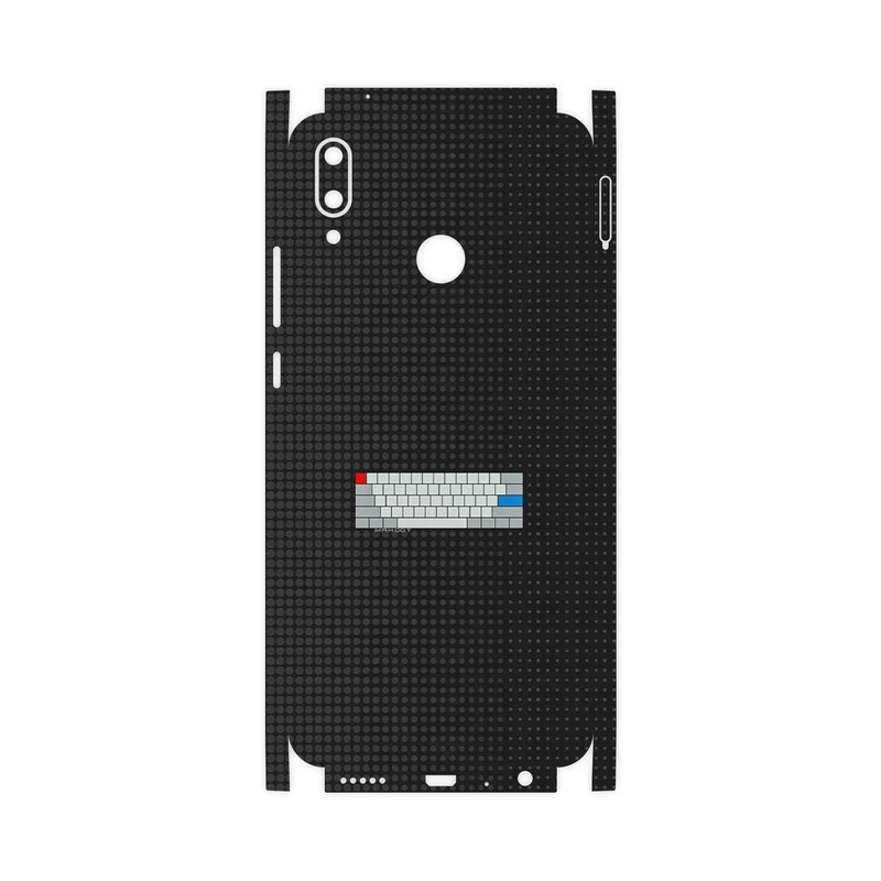 برچسب پوششی ماهوت مدل Minimal Keyboard Icon-FullSkin مناسب برای گوشی موبایل هوآوی Y9 2019