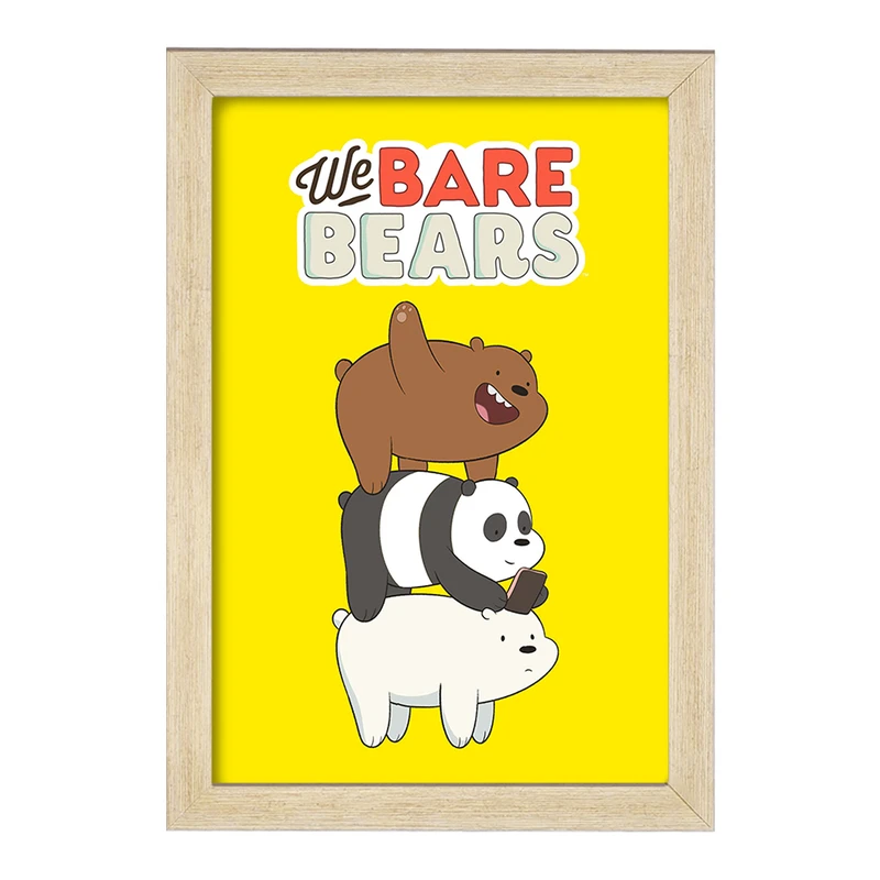 تابلو خندالو مدل انیمیشن سه خرس کله پوک کد 27627