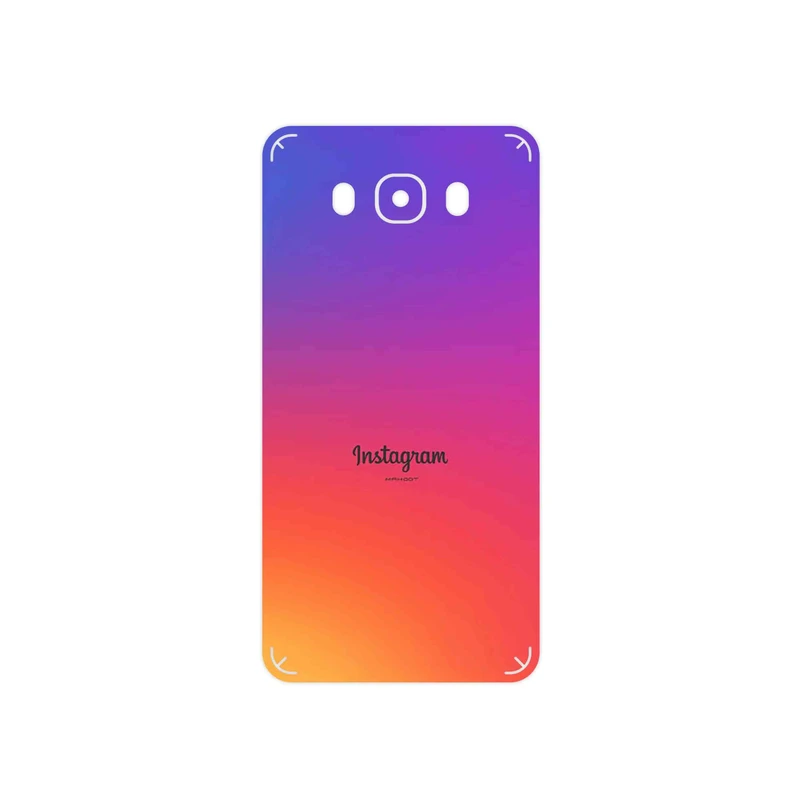 برچسب پوششی ماهوت مدل Instagram مناسب برای گوشی موبایل سامسونگ Galaxy J7 2016