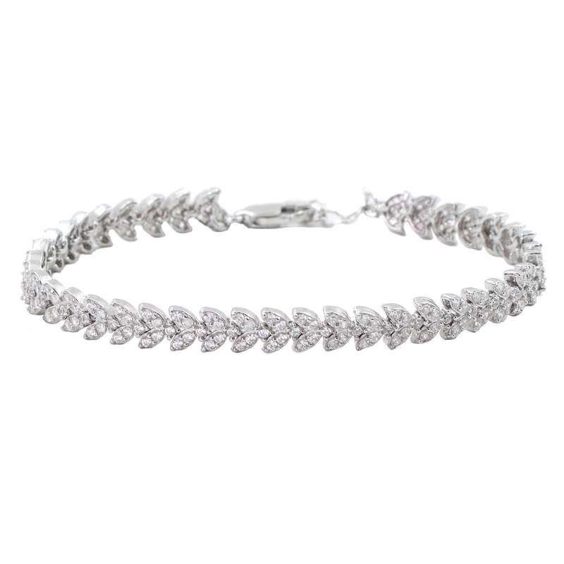 دستبند نقره زنانه جی تی ای مدل نایس دستبند نقره زنانه جی تی ای مدل نایس