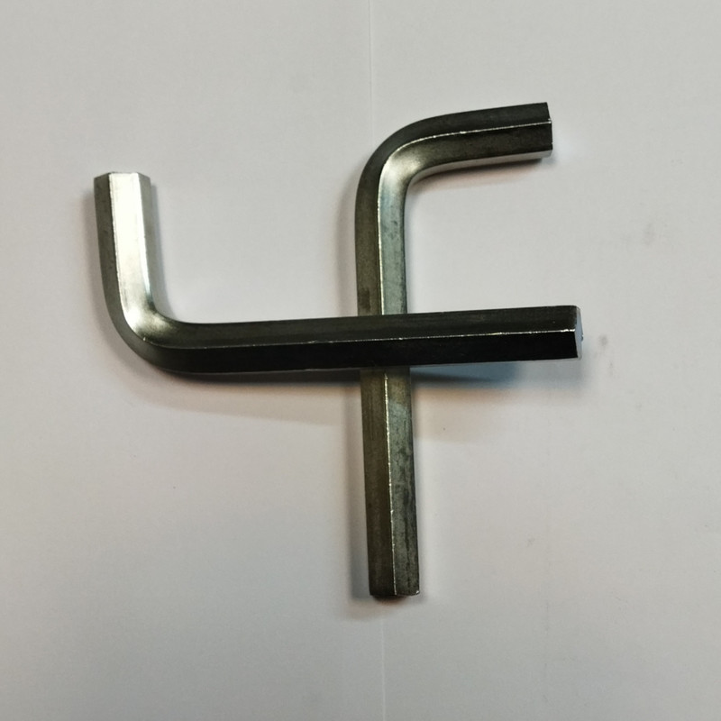 آچار آلن مدل M6 سایز 6 میلی متر مجموعه 2 عددی آچار آلن مدل M6 سایز 6 میلی متر مجموعه 2 عددی