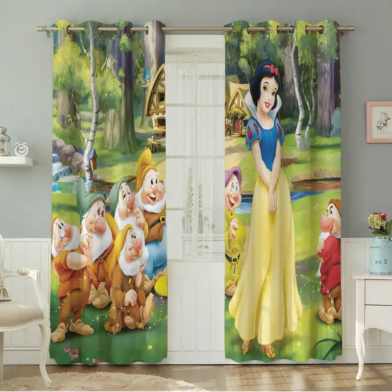 پرده نیروانا طرح کودک مدل مخمل کد 4801سایز 140×280 سانتی متر