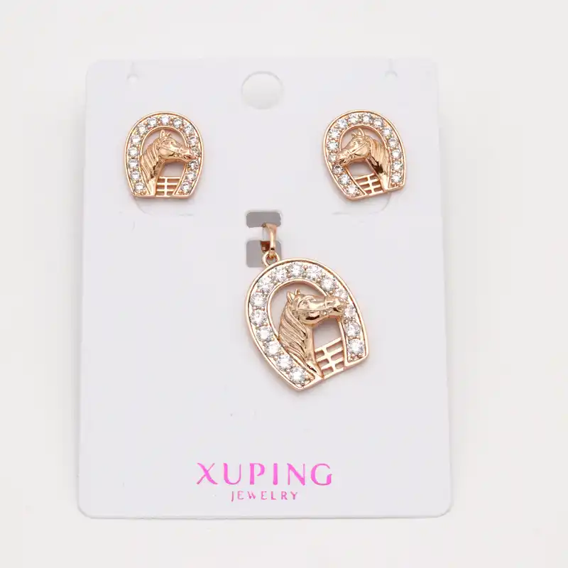 نیم ست زنانه ژوپینگ مدل نعل اسب کد THS-134