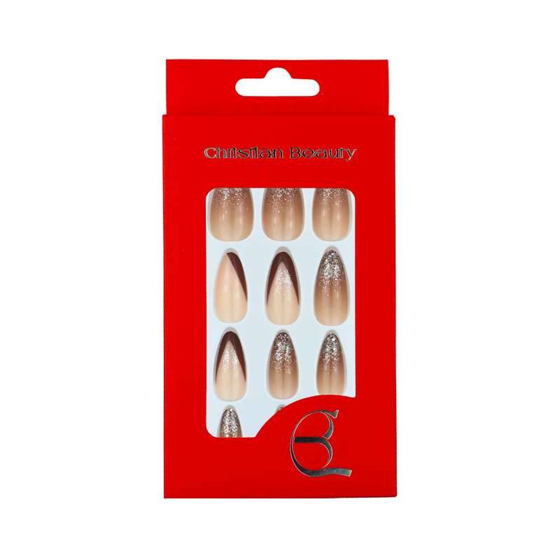 ناخن مصنوعی کریستین بیوتی کد NB76 بسته 12 عددی