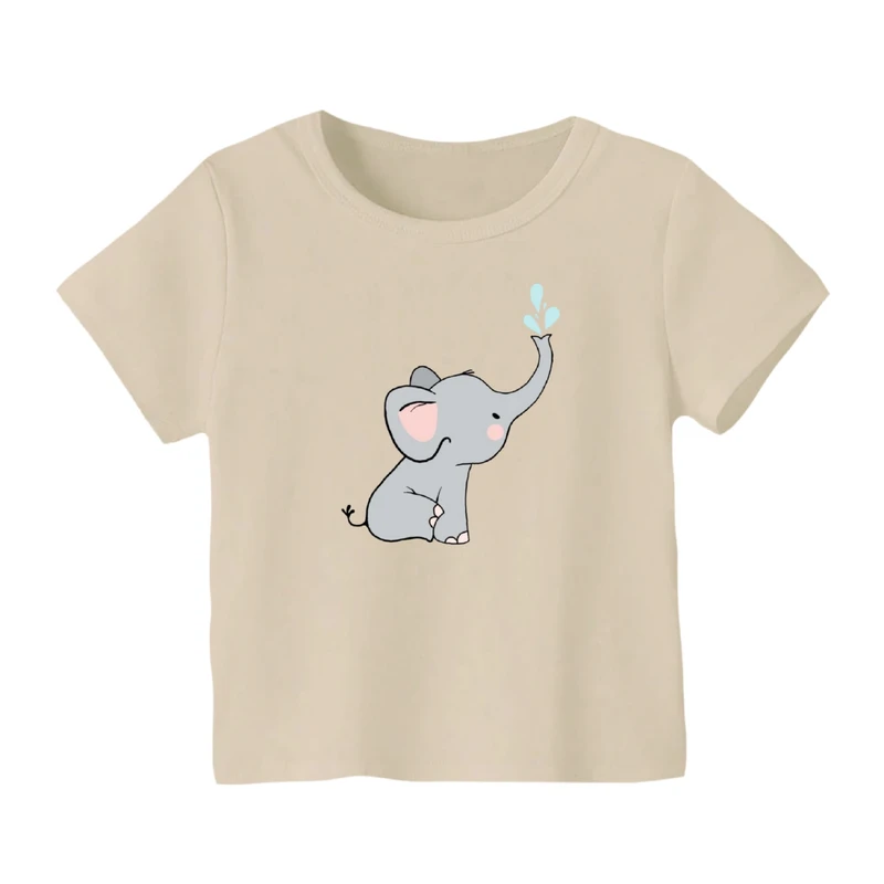 تی شرت آستین کوتاه بچگانه مدل فیل کد ۲۰