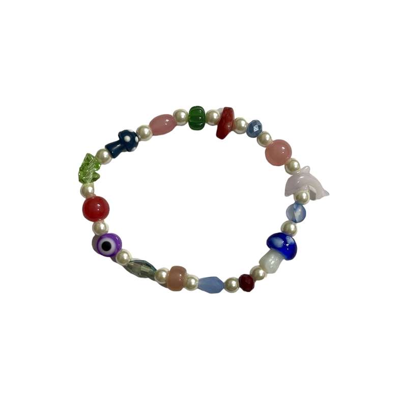 دستبند دخترانه سیکس مدل قارچ