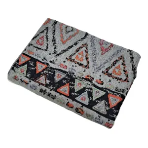 روفرشی مدل مخمل نانو ابریشم  زمینه طوسی