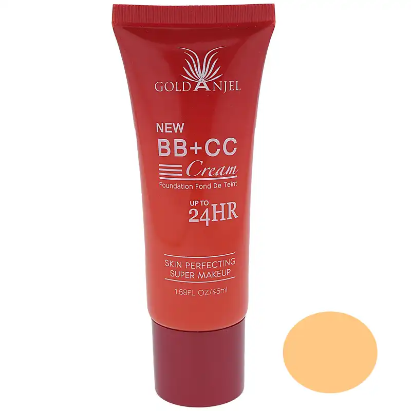کرم پودر BB گلد آنجل شماره 02 حجم 45 میلی لیتر