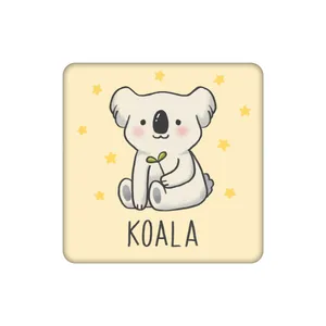 زیر لیوانی طرح کوآلا