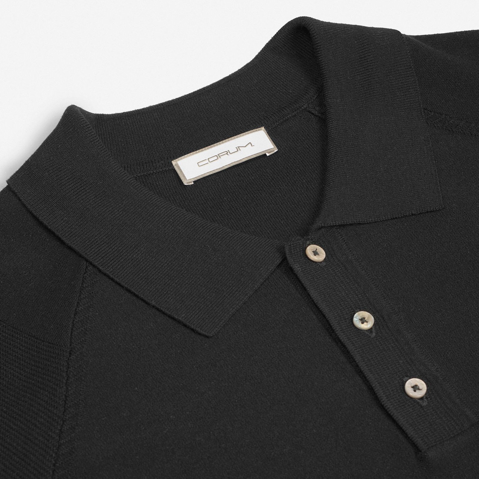 پولوشرت آستین کوتاه مردانه کروم مدل knit 2512307 - - 3