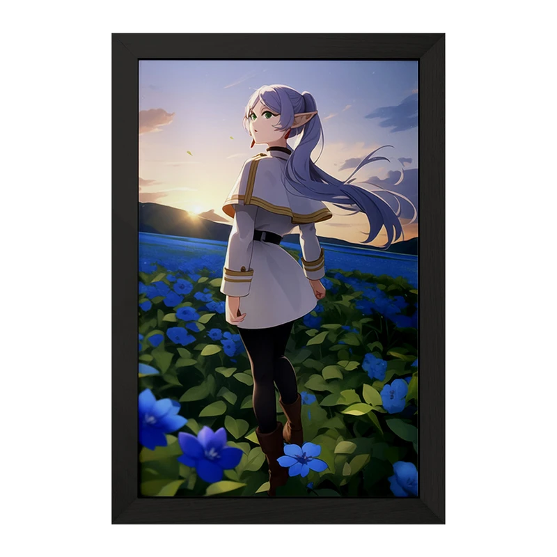 تابلو خندالو مدل انیمه فریرن (Frieren) کد 33963