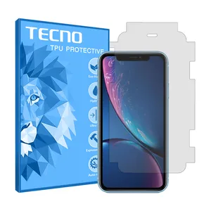 Tecno HyGEL model transparent screen protector suitable for Apple iPhone XR mobile phone