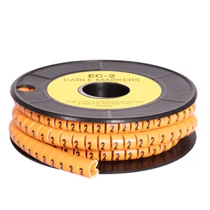شماره سیم حلقوی مدل EC-2-2 بسته 500 عددی