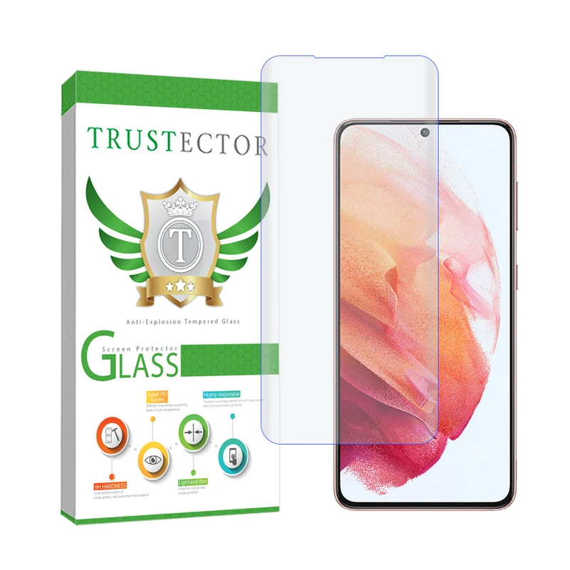 محافظ صفحه نمایش یووی تراستکتور مدل UVLIGHT مناسب برای گوشی موبایل سامسونگ Galaxy S21 5G