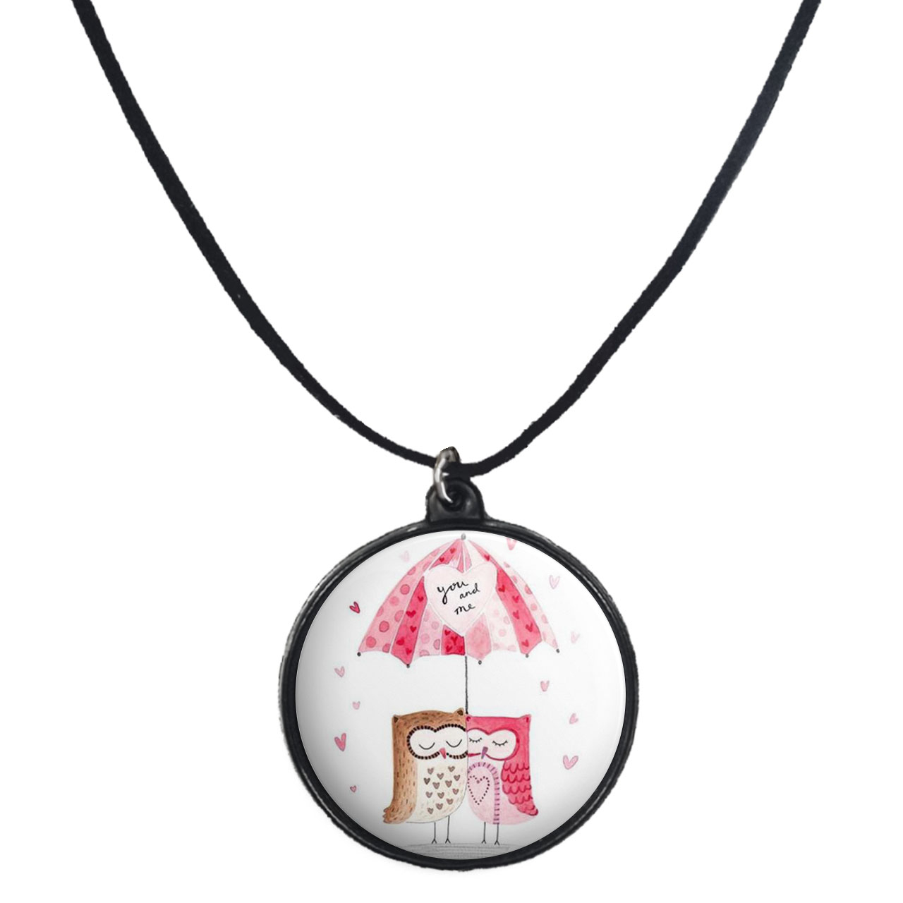 گردنبند پرمانه طرح عاشقانه کد pmb.5431 مدل دو طرفه