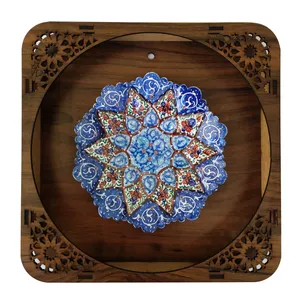 تابلو میناکاری مدل گل کد 12 L NN