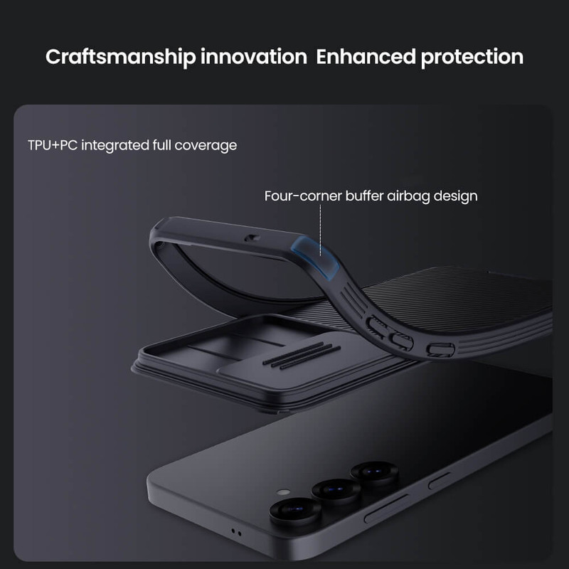 کاور نیلکین مدل CamShield Pro مناسب برای گوشی موبایل سامسونگ Galaxy S25