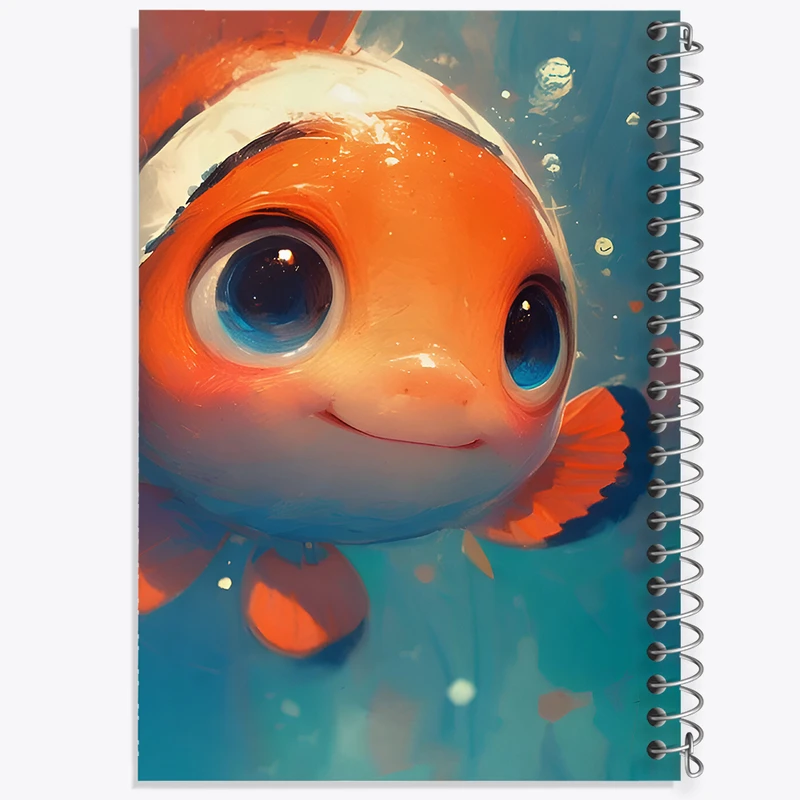 دفتر لیست خرید 50 برگ خندالو طرح نمو (Nemo) کد F7254