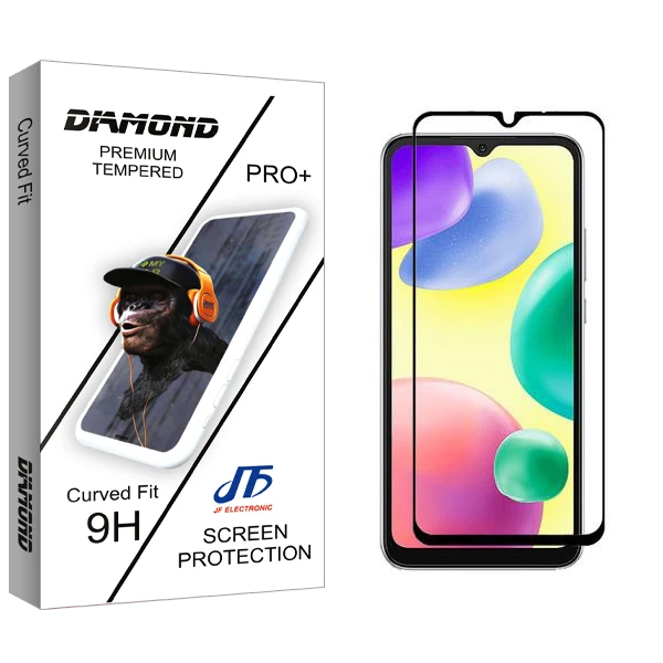 محافظ صفحه نمایش سرامیکی جی اف مدل Diamond مناسب برای گوشی موبایل شیائومی Redmi 10A