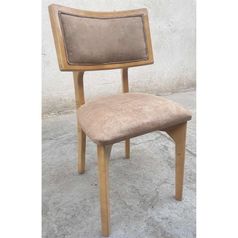 میز و صندلی ناهارخوری شش نفره گالری چوب آشنایی مدل khod-snz-Lux