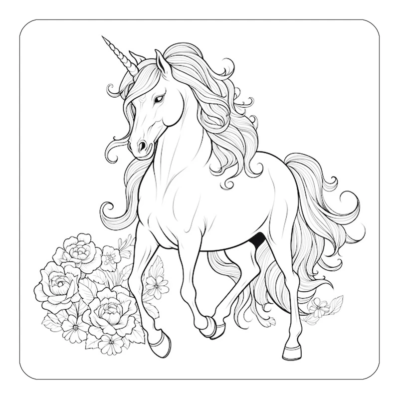 مگنت کاکتی طرح اسب تک شاخ و یونیکورن مدل mp31323