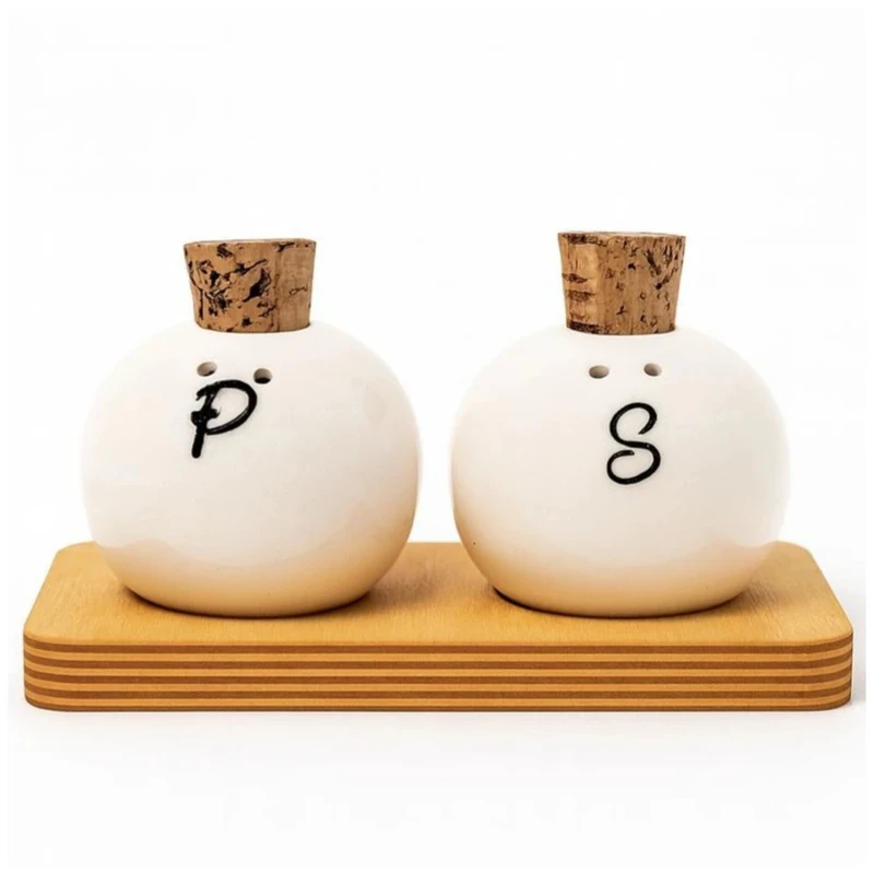 ست نمک‌پاش و فلفل‌پاش مدل SP2 به همراه استند